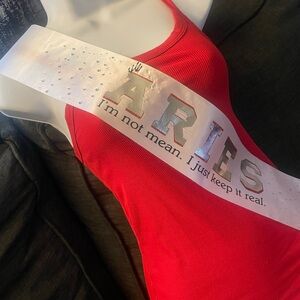 Customized Aries Sash